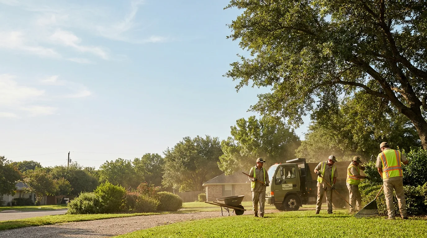 Landscaping in Kendalia, TX near me